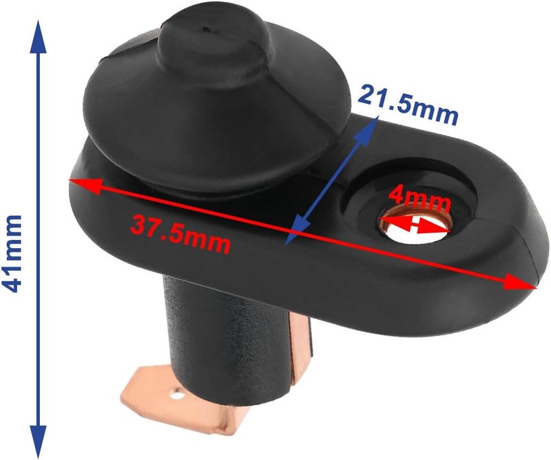 SING F LTD 4pcs Car Vehicle Interior Door Courtesy Light Lamp Switch Button Replacement Part 700836705970 Suitable for Most Cars (41x37.5x21.5mm) - Image 4